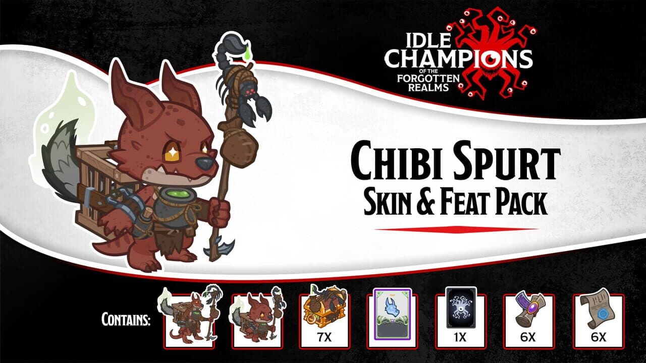 Idle Champions: Chibi Spurt Skin & Feat Pack screenshot 1