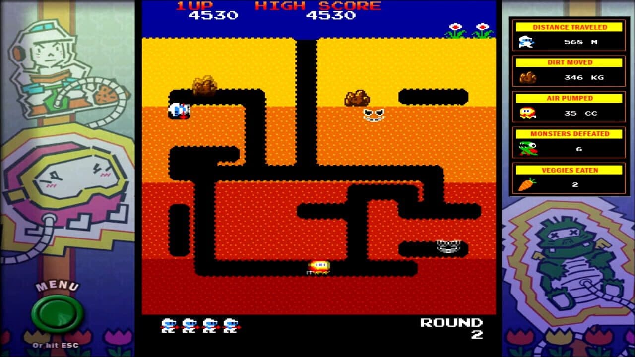 Namco All-Stars: Dig Dug thumbnail 2
