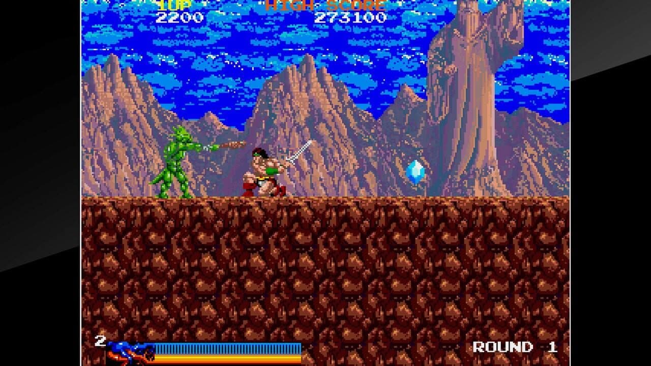Arcade Archives: Rastan Saga screenshot 1