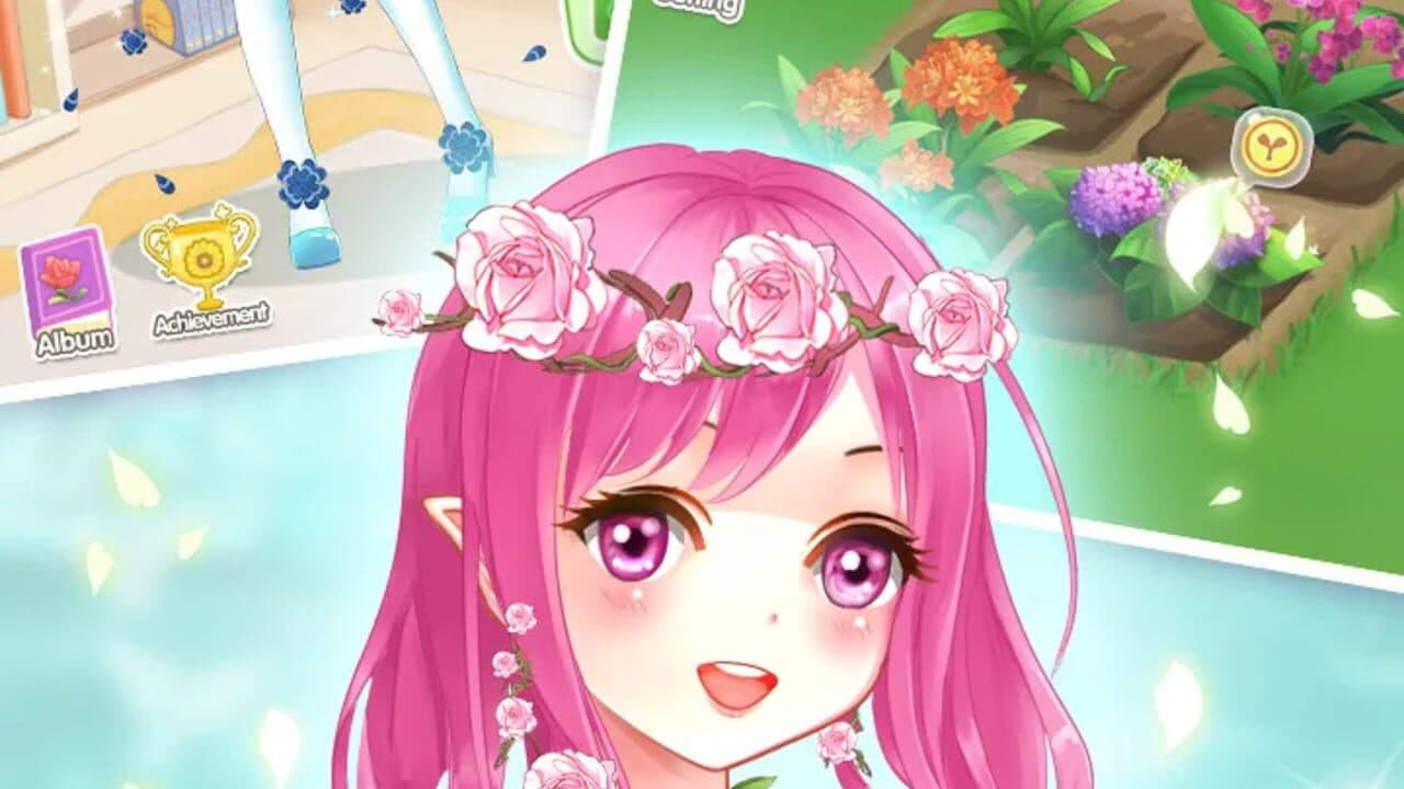 Garden Dressup Flower Princess thumbnail 2