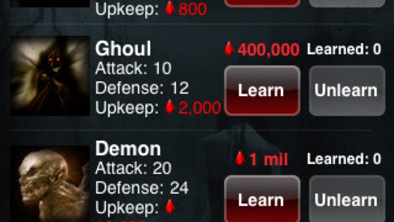 Vampires Live screenshot 1