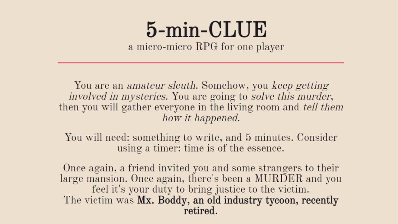 5-min-Clue screenshot 1