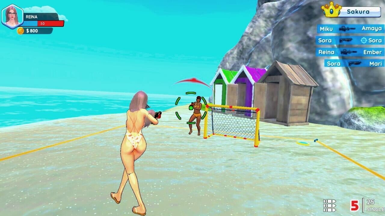 Bikini Beach: Anime Girls Assault screenshot 1