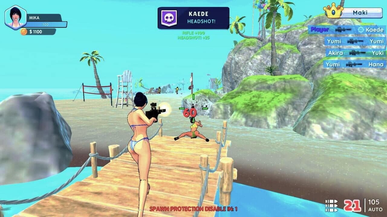 Bikini Beach: Anime Girls Assault thumbnail 3