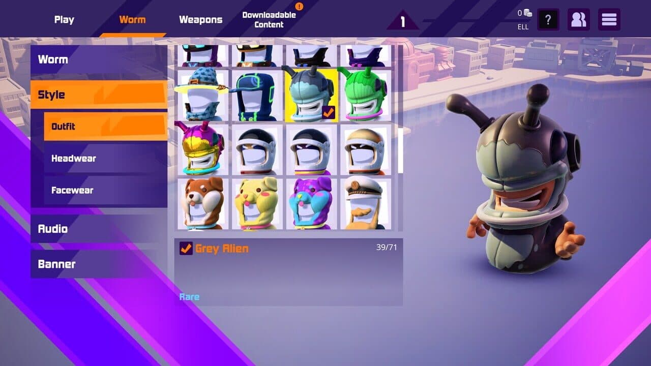 Worms Rumble: Spaceworm and Alien Double Pack thumbnail 4