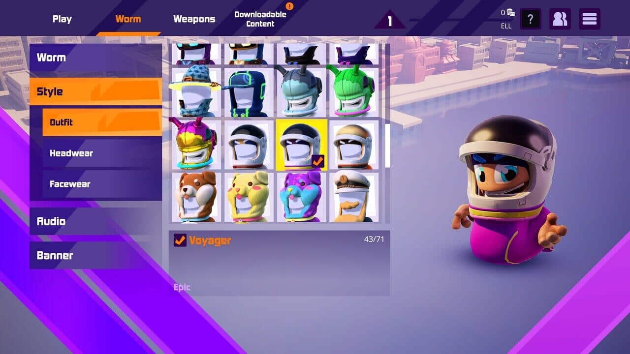 Worms Rumble: Spaceworm and Alien Double Pack thumbnail 5