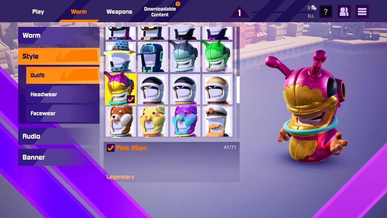 Worms Rumble: Spaceworm and Alien Double Pack thumbnail 6