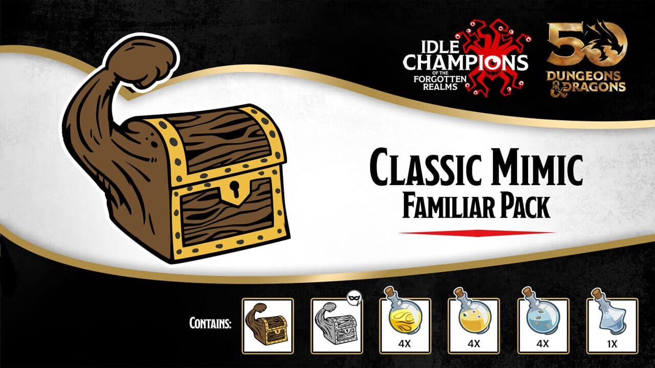 Idle Champions: Classic Mimic Familiar Pack screenshot 1