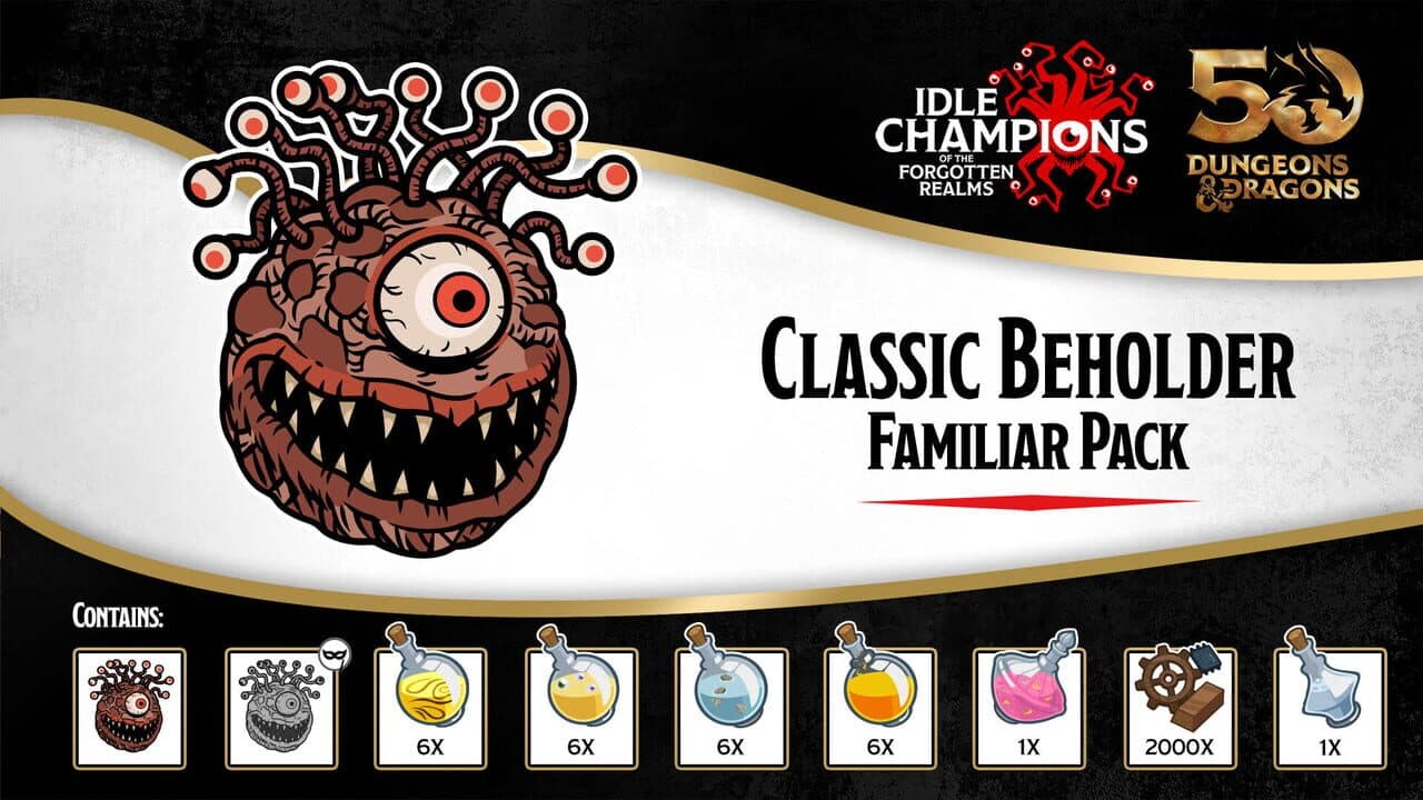 Idle Champions: Classic Beholder Familiar Pack screenshot 1