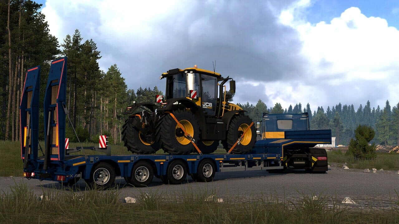 Euro Truck Simulator 2: JCB Equipment Pack screenshot 1