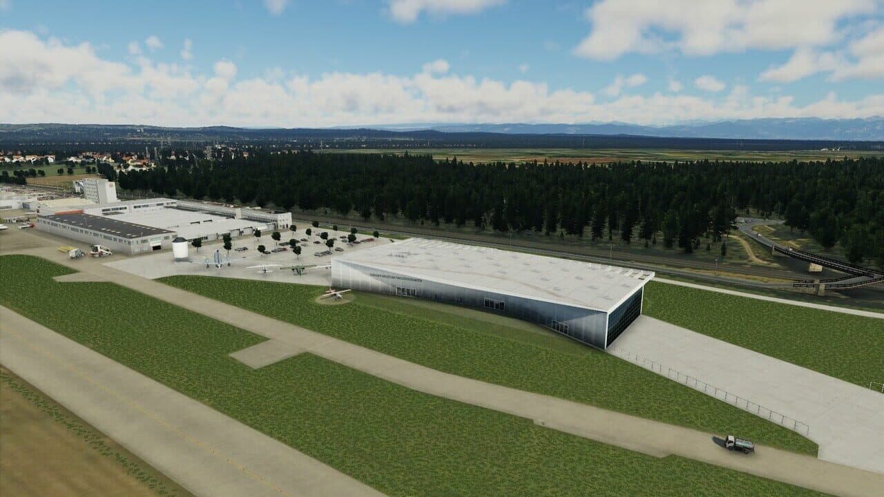 X-Plane 12: Aerosoft - Airport Friedrichshafen thumbnail 3