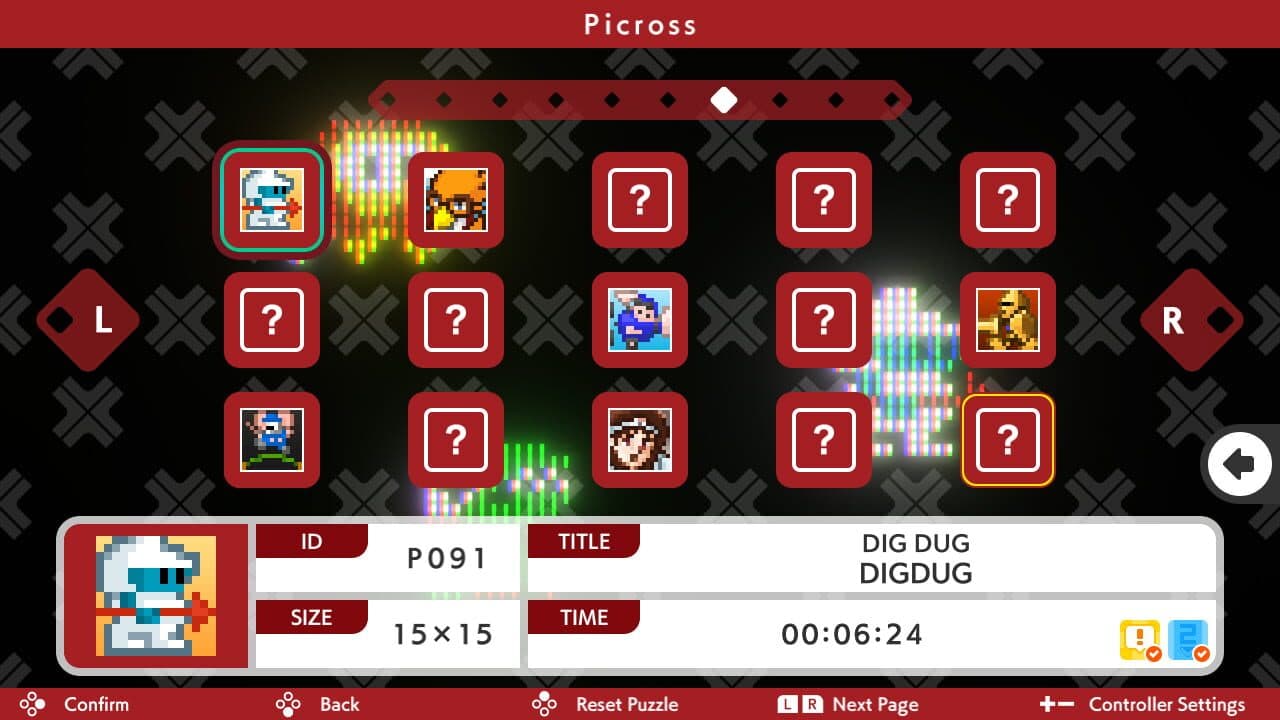 Picross S Namco Legendary Edition thumbnail 6