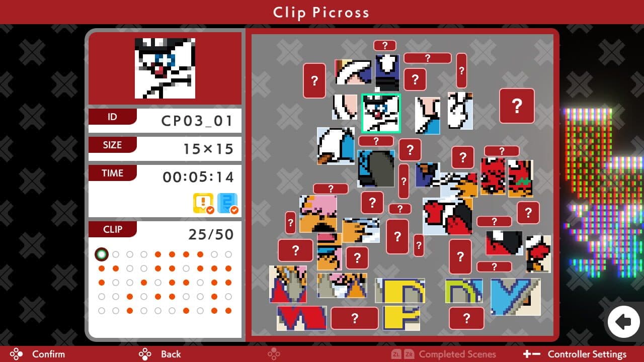 Picross S Namco Legendary Edition thumbnail 4