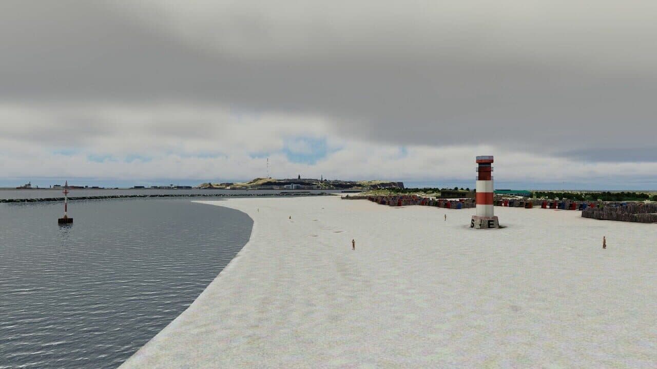 X-Plane 12: Aerosoft - Helgoland screenshot 1