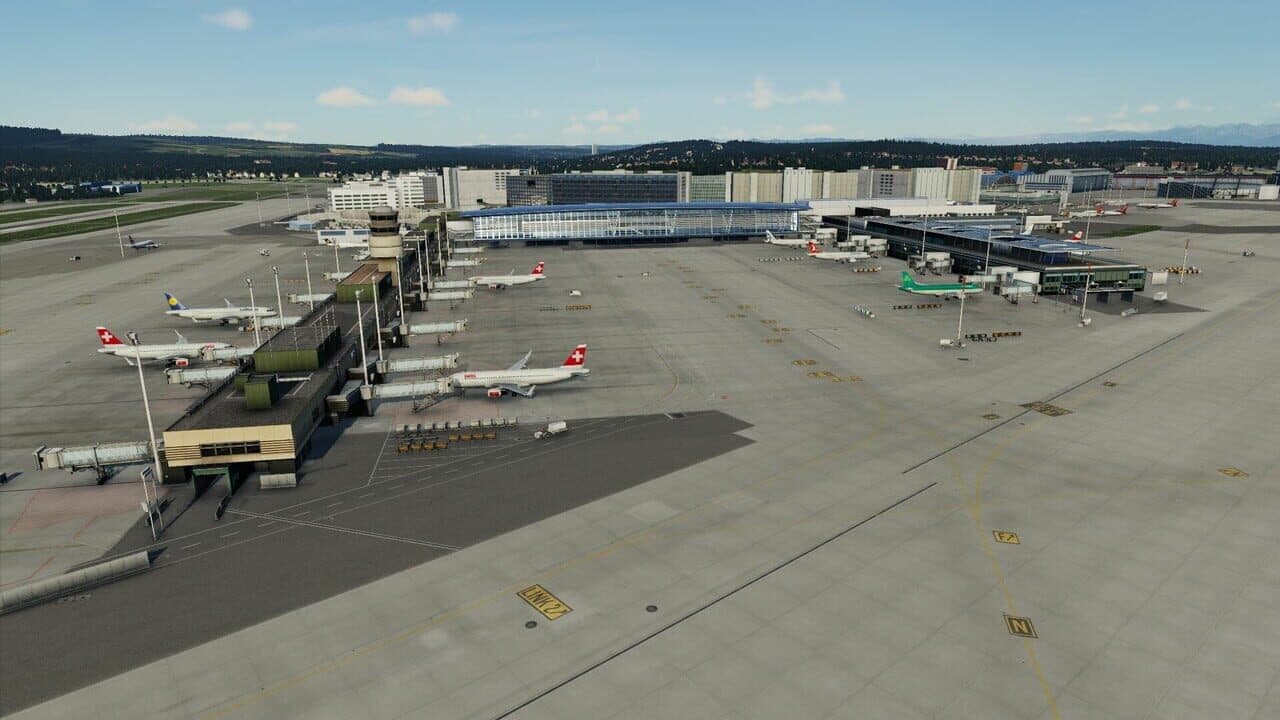 X-Plane 12: Aerosoft - Airport Zurich V2.0 thumbnail 17