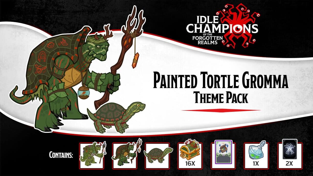 Idle Champions: Painted Tortle Gromma Theme Pack screenshot 1