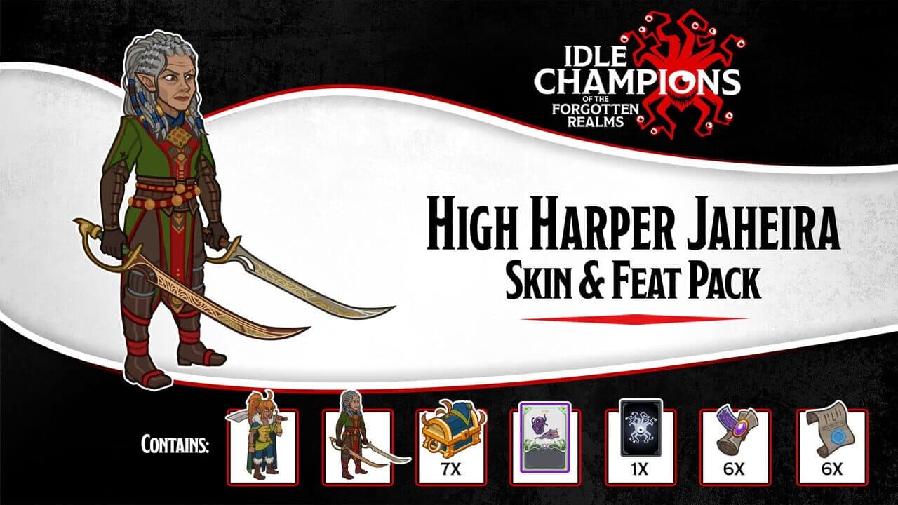 Idle Champions: High Harper Jaheira Skin & Feat Pack screenshot 1