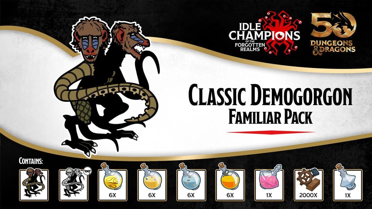 Idle Champions: Classic Demogorgon Familiar Pack screenshot 1