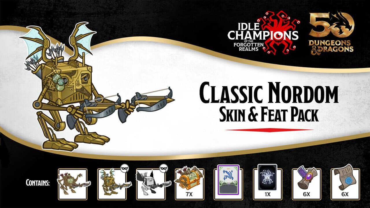 Idle Champions: Classic Nordom Skin & Feat Pack screenshot 1