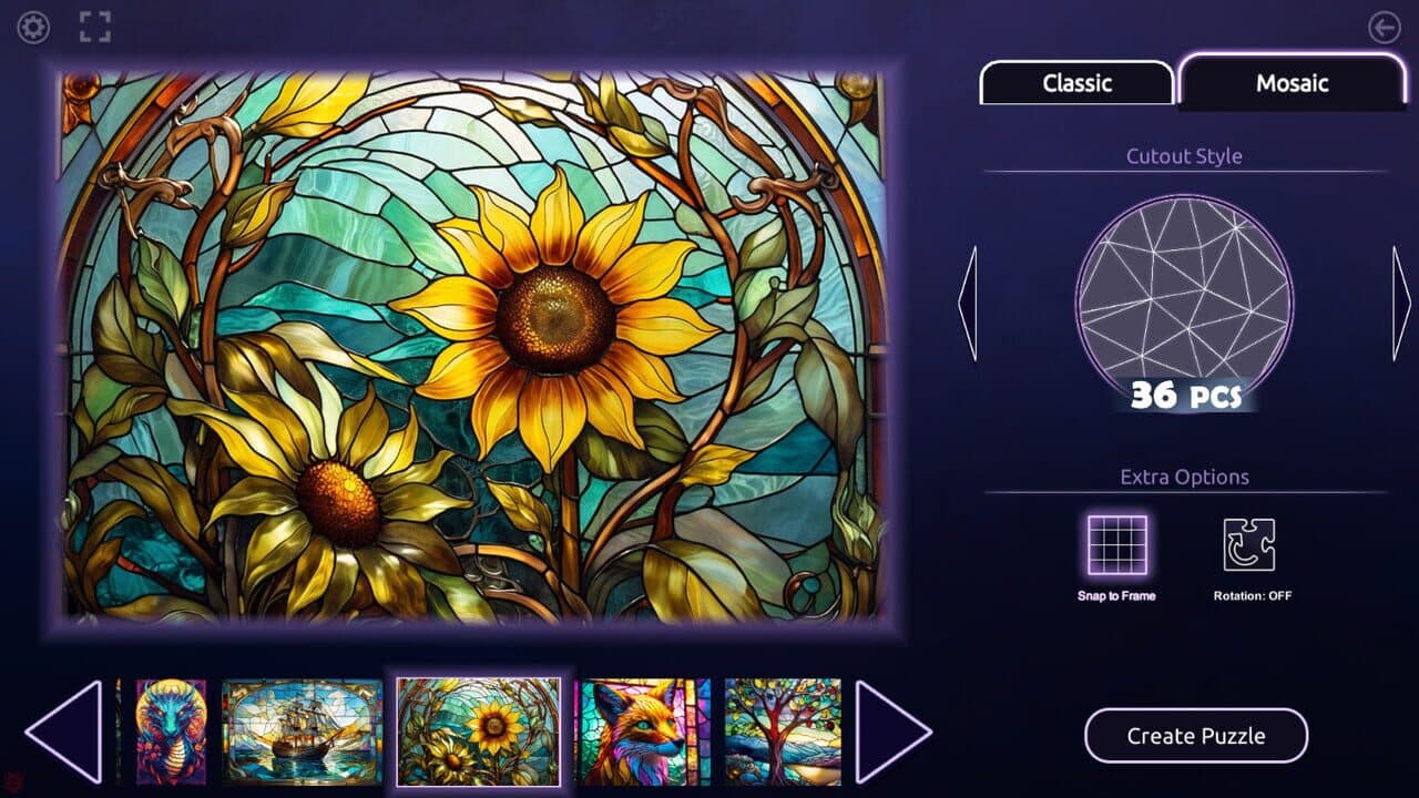 Master of Pieces: Jigsaw Puzzle - Glass Dreams screenshot 1