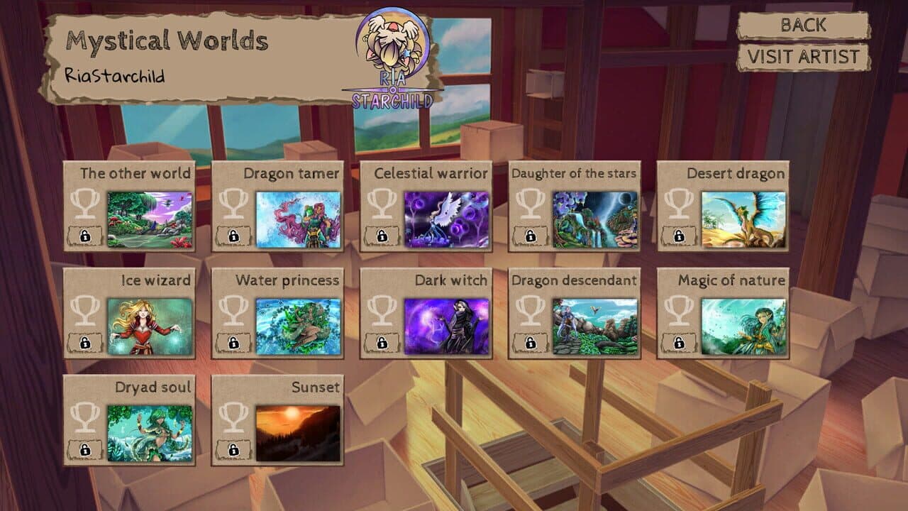 DachStudio Puzzle Box: Mystical Worlds by RiaStarchild screenshot 1