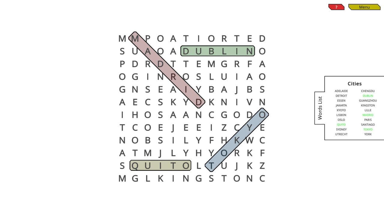 Woohoo!: Game - WordSearch thumbnail 2