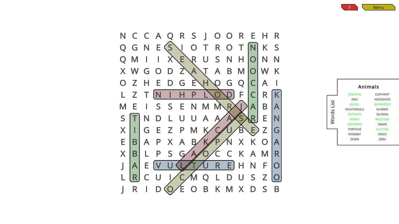 Woohoo!: Game - WordSearch thumbnail 3