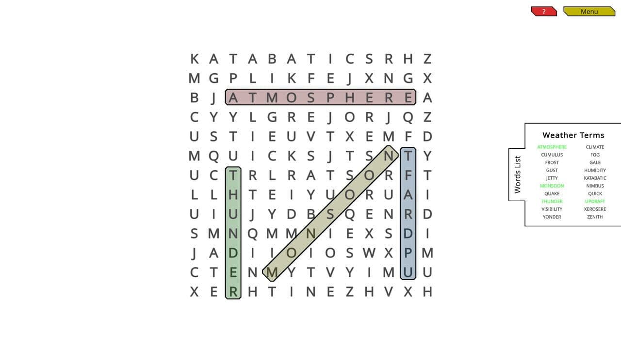 Woohoo!: Game - WordSearch thumbnail 4