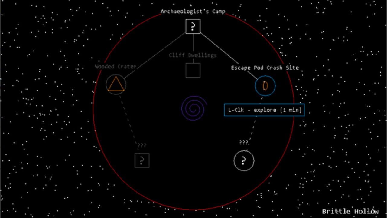​Outer Wilds: A Thrilling Graphical Text Adventure screenshot 1
