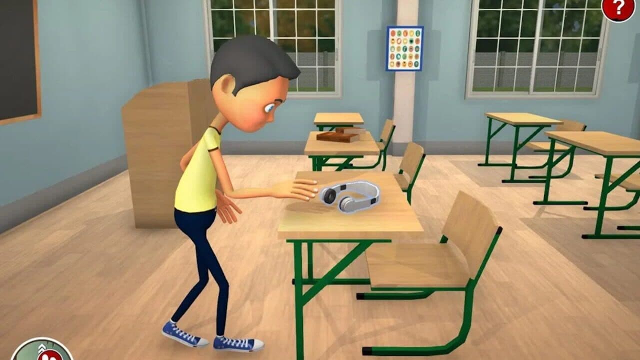Crazy Teacher of Math in School Education Learning screenshot 1