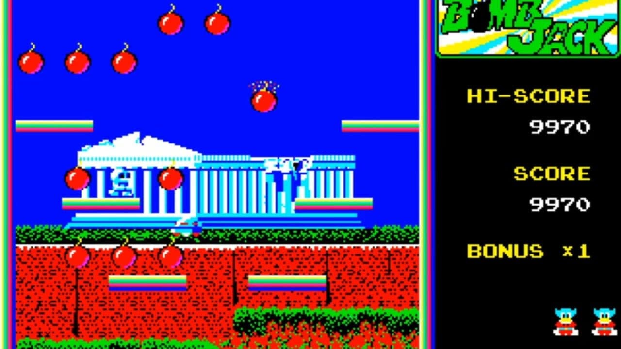 Bomb Jack screenshot 1