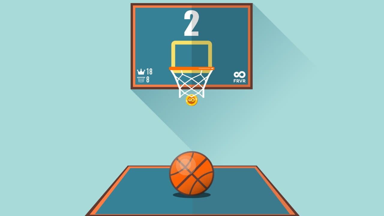 Basketball FRVR screenshot 1