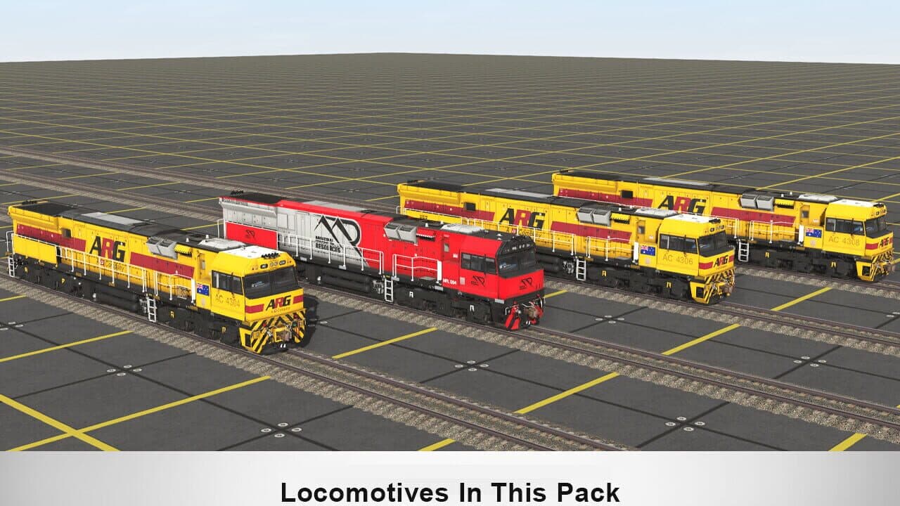 Trainz Plus: C44aci Locomotive - ARG/Mineral Resources Pack thumbnail 5
