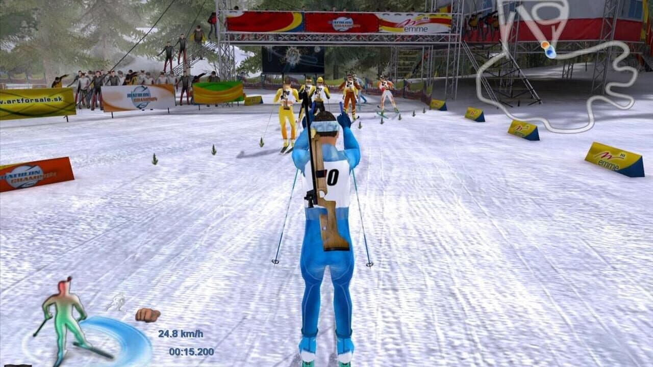 RTL Biathlon 2007 screenshot 1