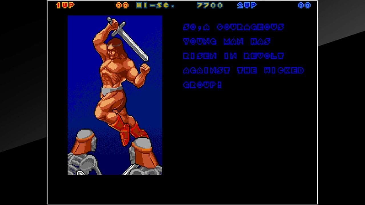 Arcade Archives: Rastan Saga II screenshot 1