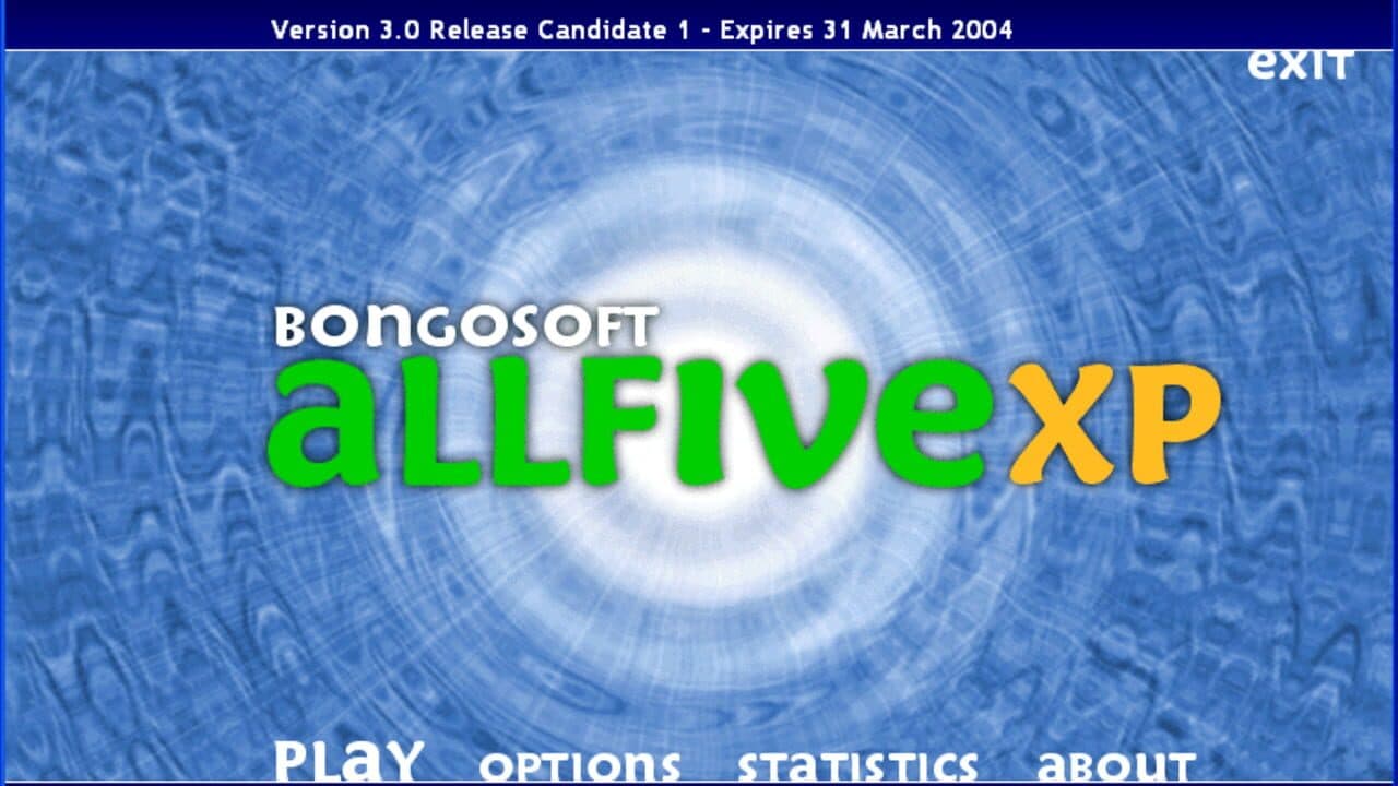 AllFive XP screenshot 1