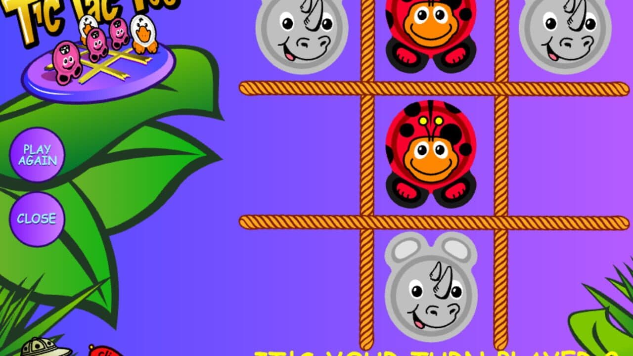 ZooPals Tic-Tac-Toe screenshot 1