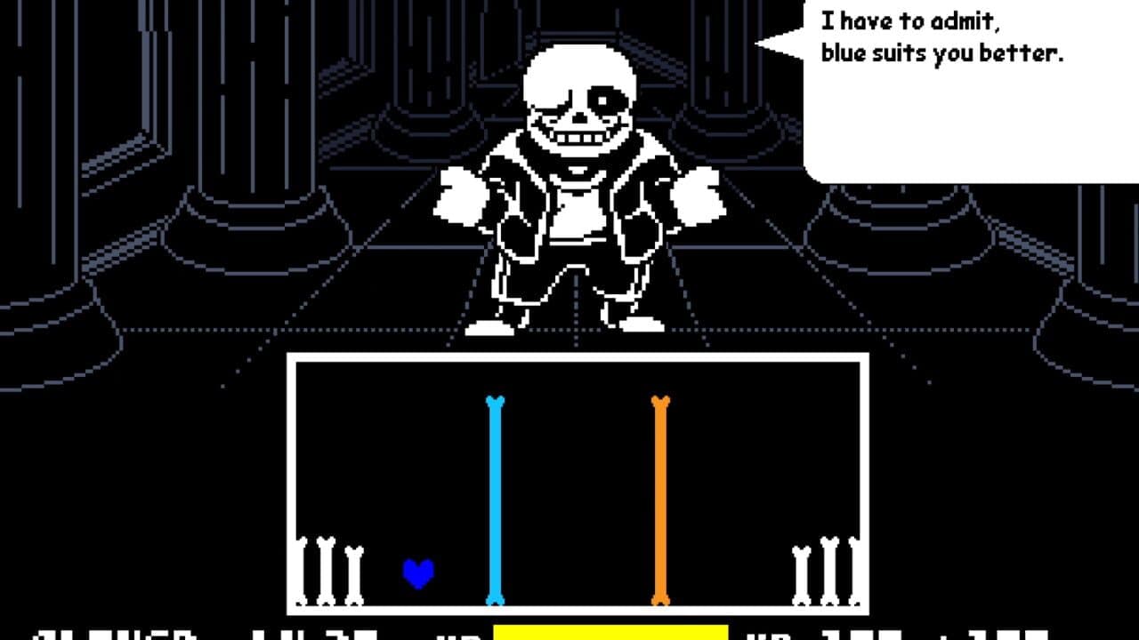 The Obligatory Undertale Yellow Sans fight screenshot 1