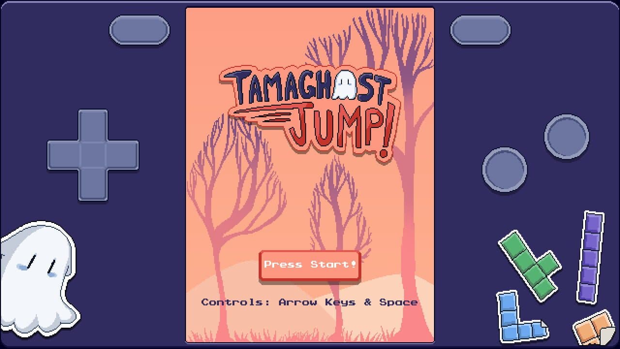 Tamaghost Jump! screenshot 1