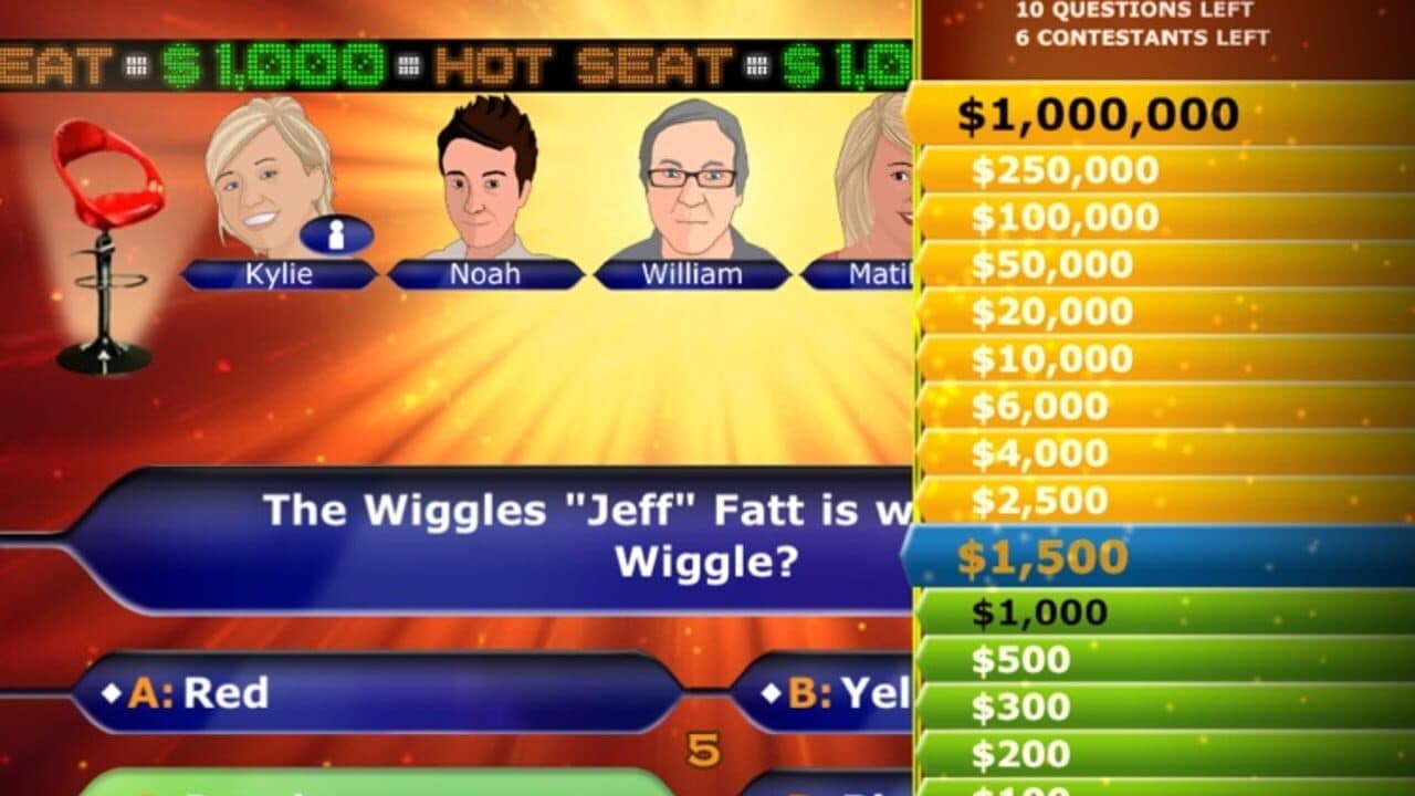 Who Wants To Be A Millionaire? Hot Seat thumbnail 5