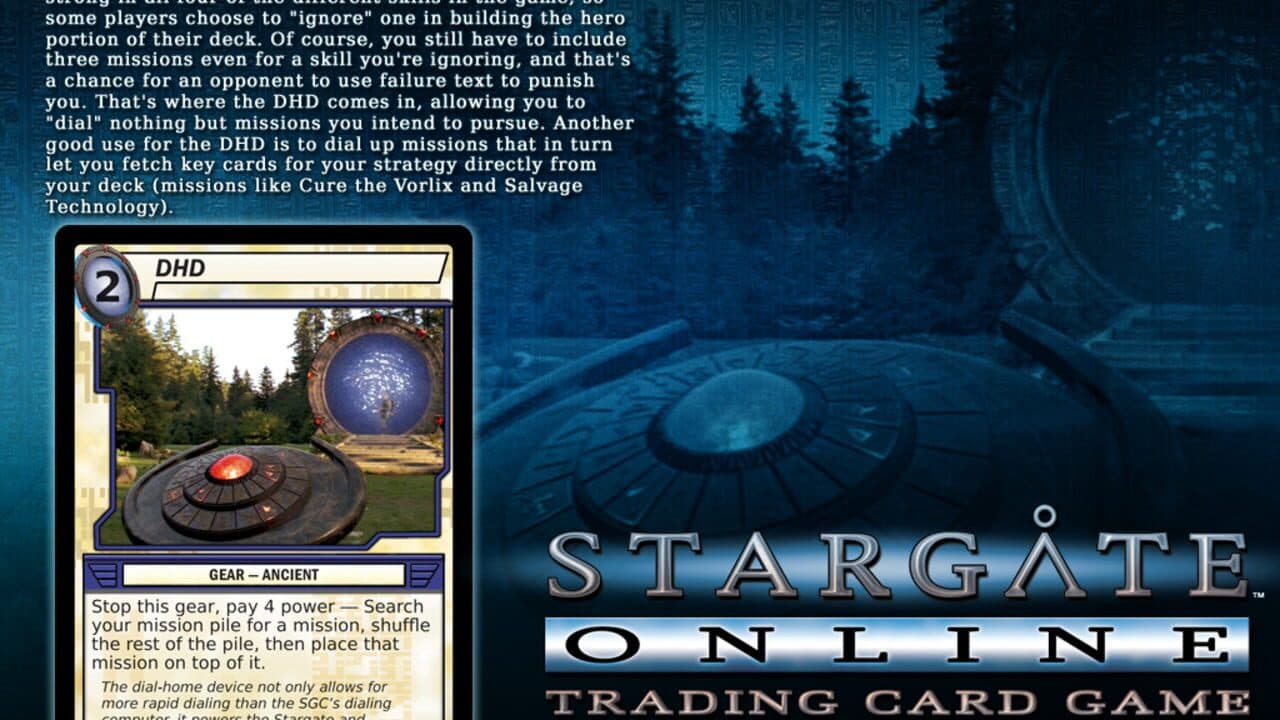 Stargate Online Trading Card Game thumbnail 8
