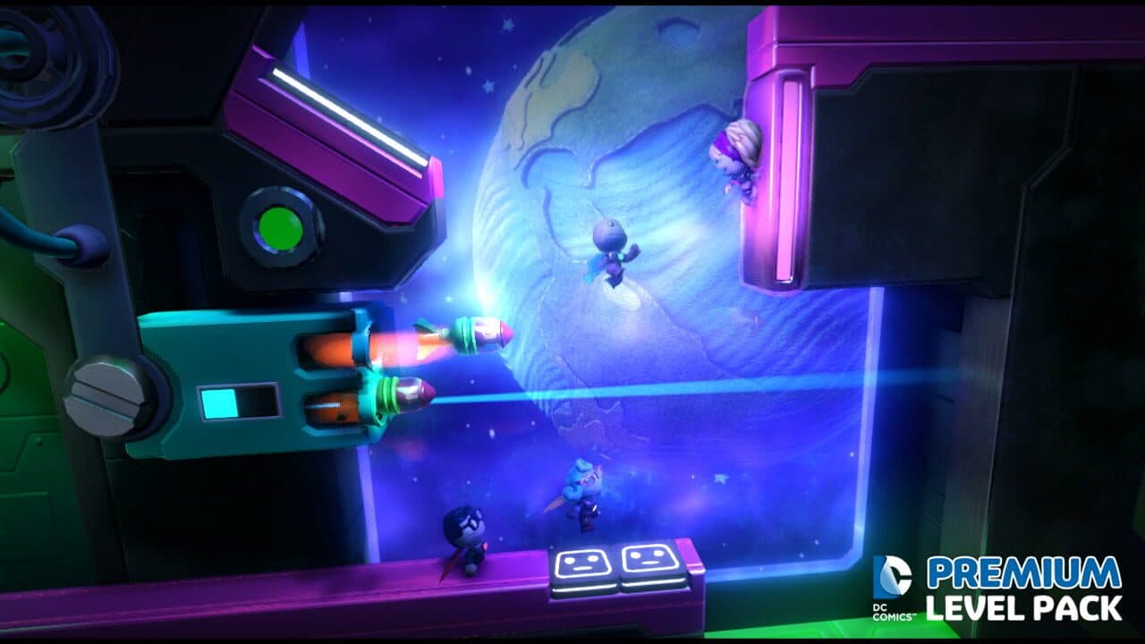 LittleBigPlanet 2: DC Comics Premium Level Pack thumbnail 3