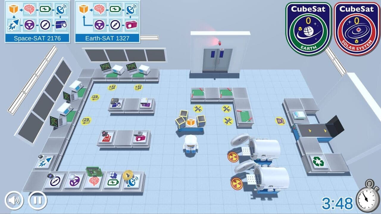CubeSat Builder: Build a NASA Spacecraft! screenshot 1