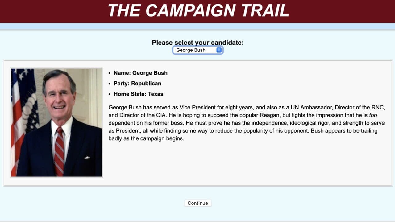 Campaign Trail screenshot 1