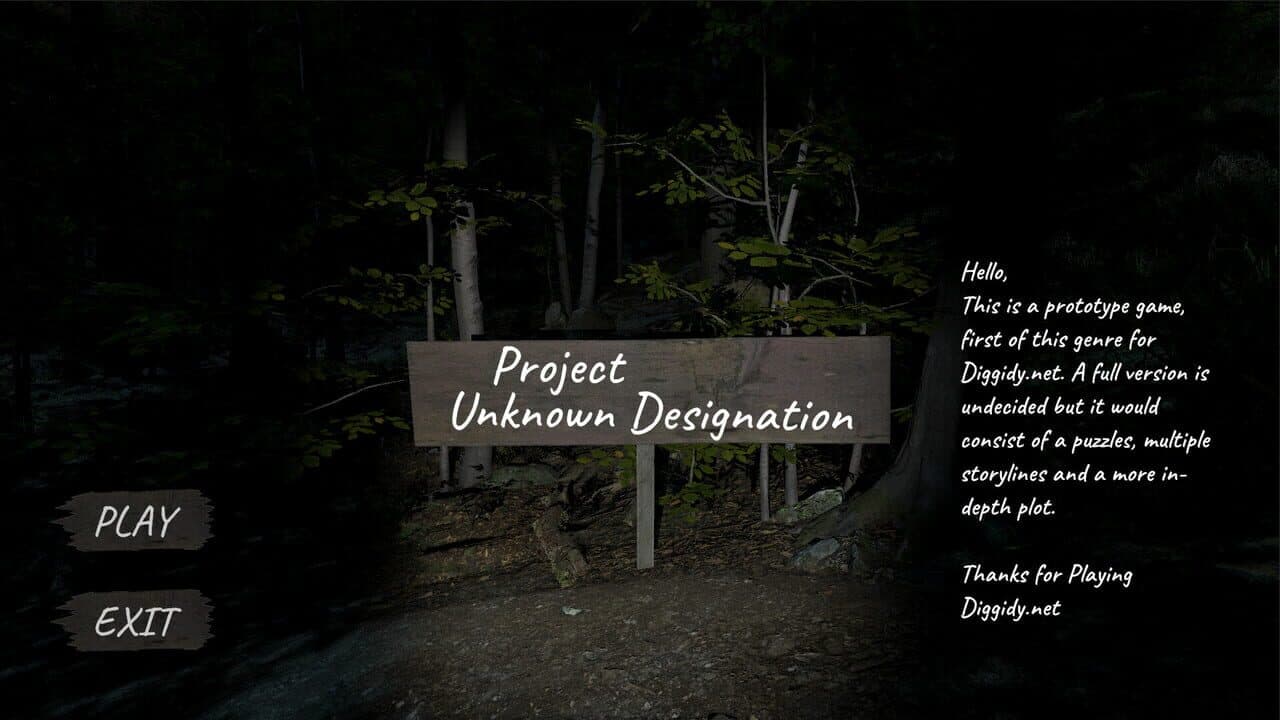 Project Unknown Designation screenshot 1