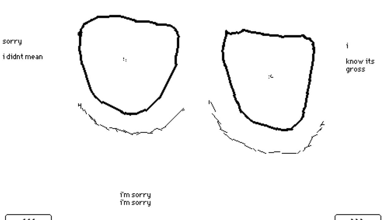 Self-Portrait, Vomit on Concrete thumbnail 4