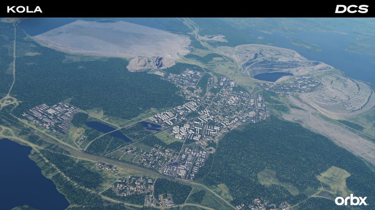 DCS World: Kola Map by Orbx thumbnail 7