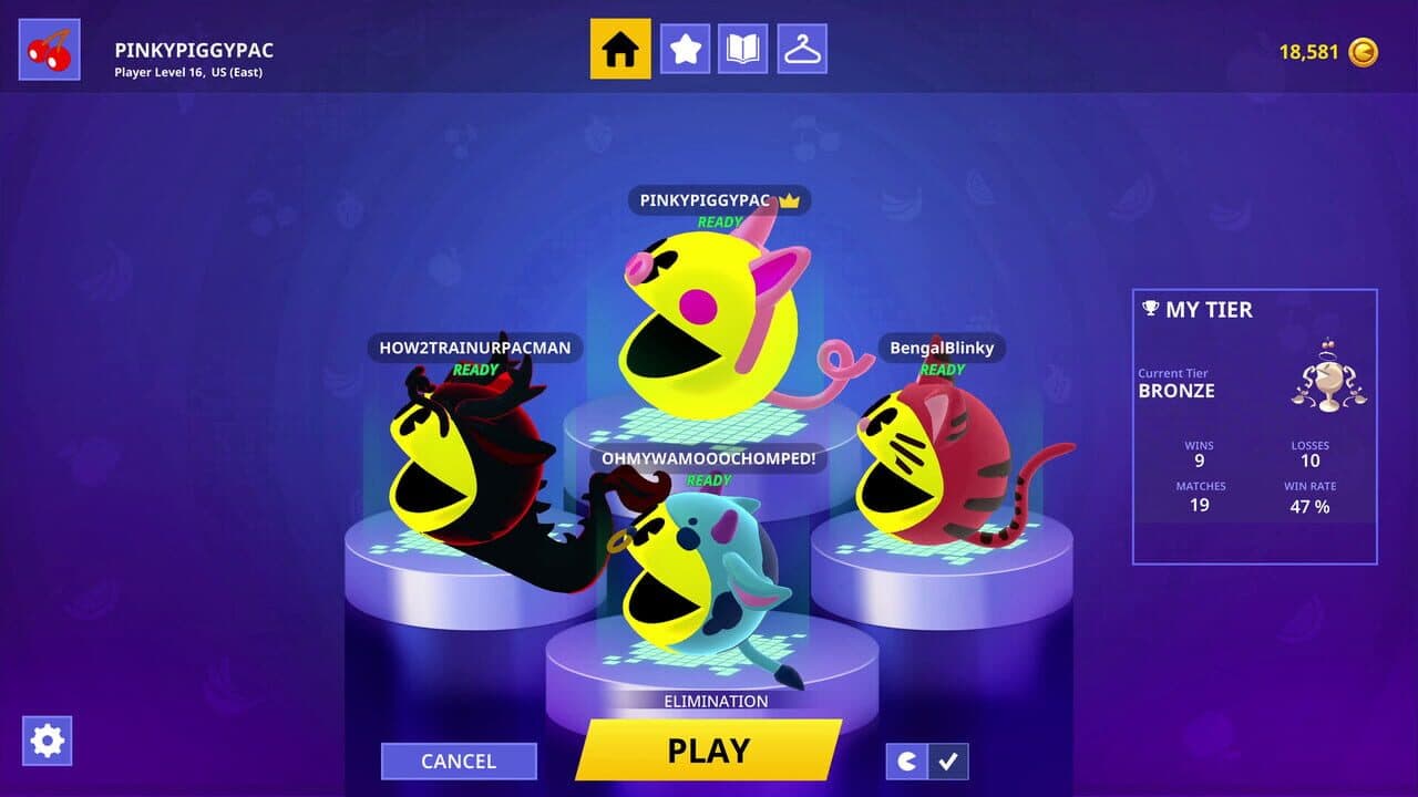 Pac-Man Mega Tunnel Battle: Chomp Champs - Lunar Animals Pac thumbnail 7