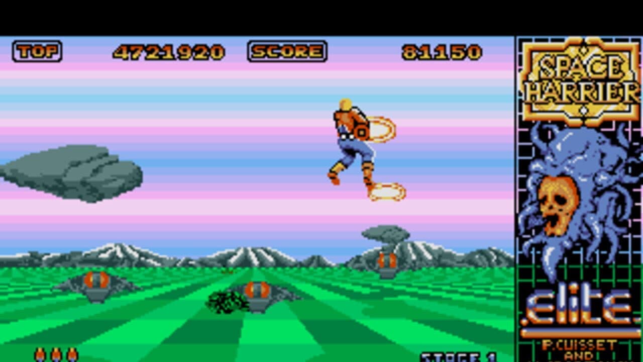 Space Harrier screenshot 1