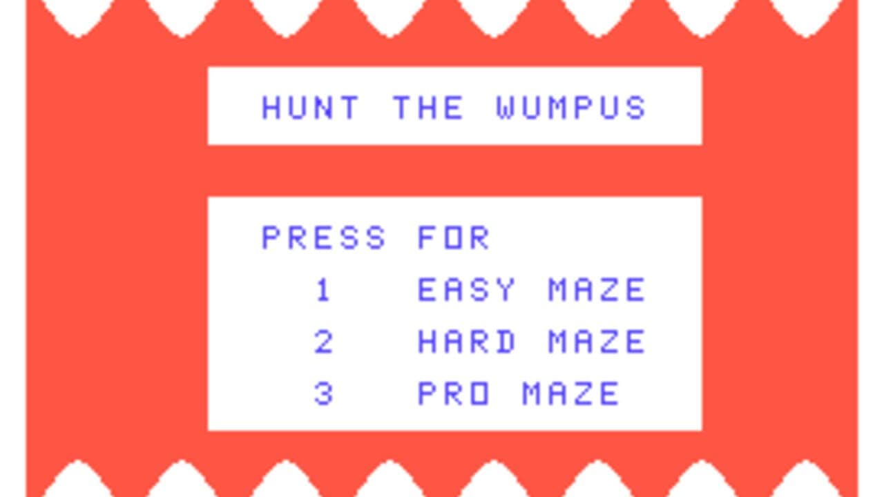 Hunt the Wumpus screenshot 1
